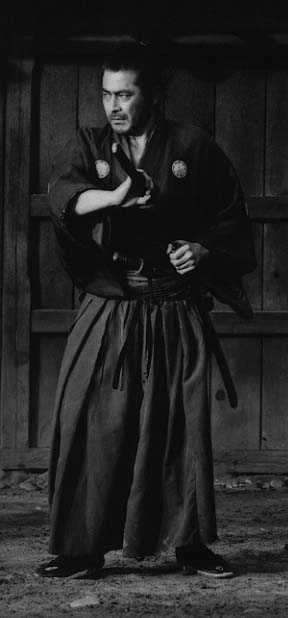Toshiro Mifune as Sanjuro!!